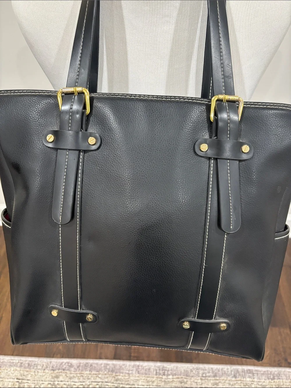 Isaac Mizrahi New York Multi-Compartment  Tech Tote w/ Padded Laptop Sleeve